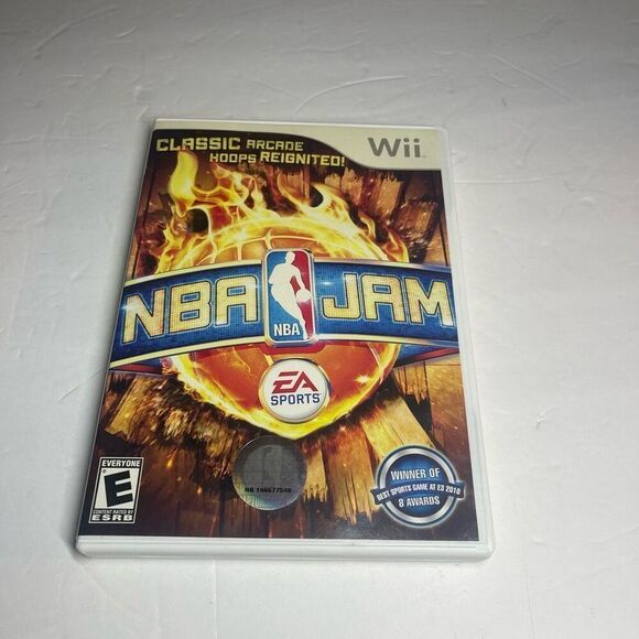 NBA Jam (Nintendo Wii, 2010) CIB - Picture 1 of 4